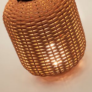 Lámpara de mesa pequeña portátil Saranella de Kave Home